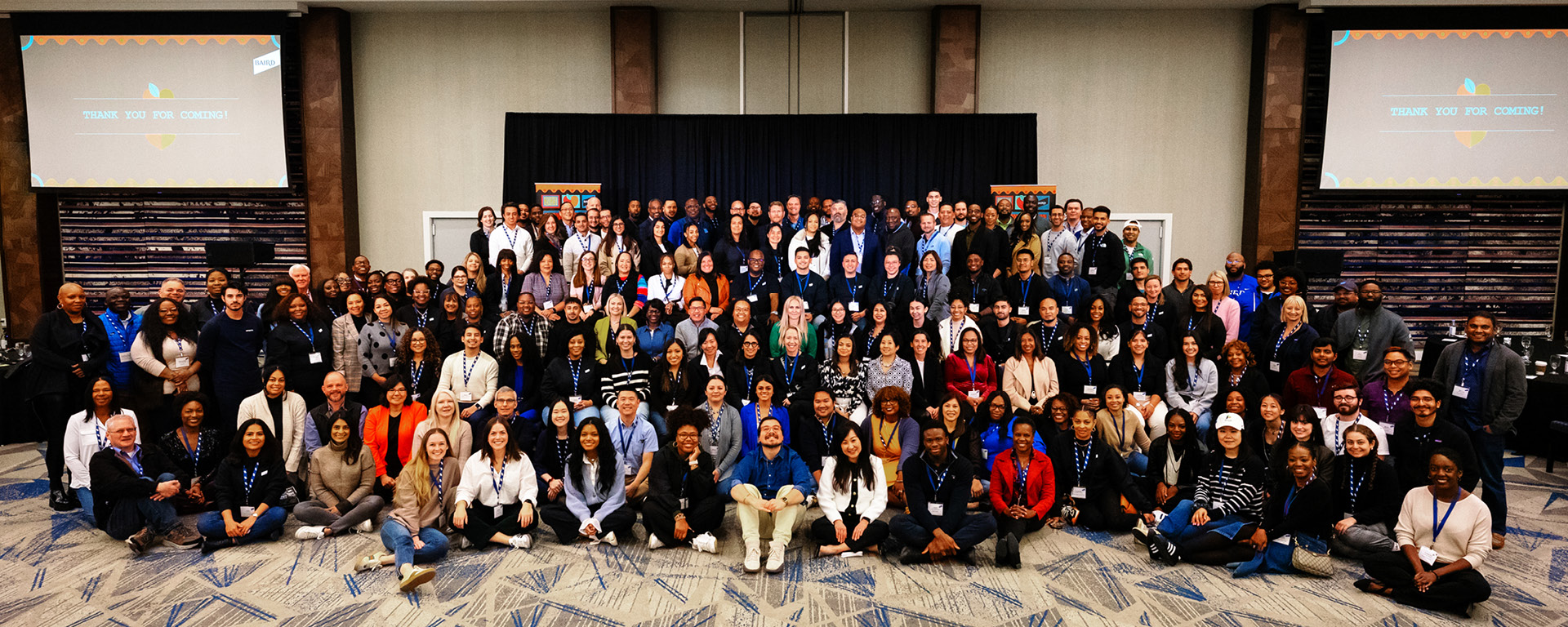 Group photo of the attendees at the SilverPeak Strategic Capital Multicultural Conference